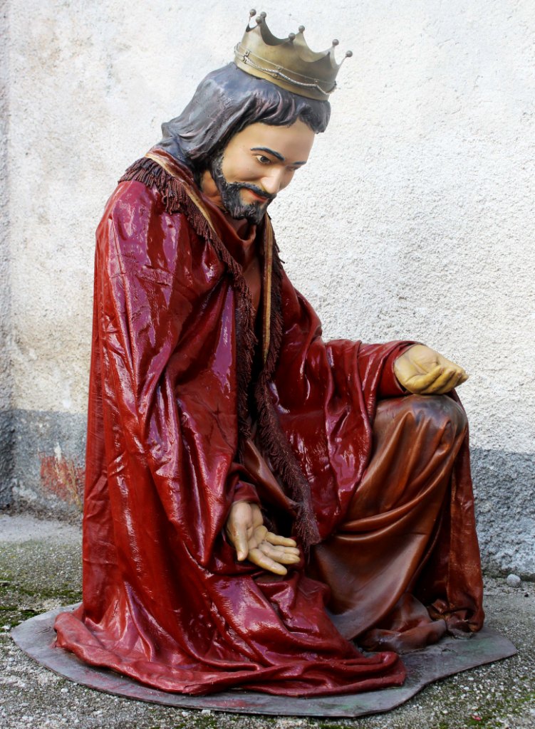 Jaslice od polesterske smole u prirodnoj veličini