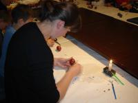 Tehnika grebanja, šaranja voskom i preslikavanje listova biljaka