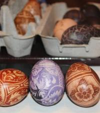 Tehnika grebanja, šaranja voskom i preslikavanje listova biljaka