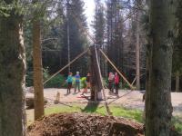 Izrada drvene skulpture Sv. Bernarda od Aoste